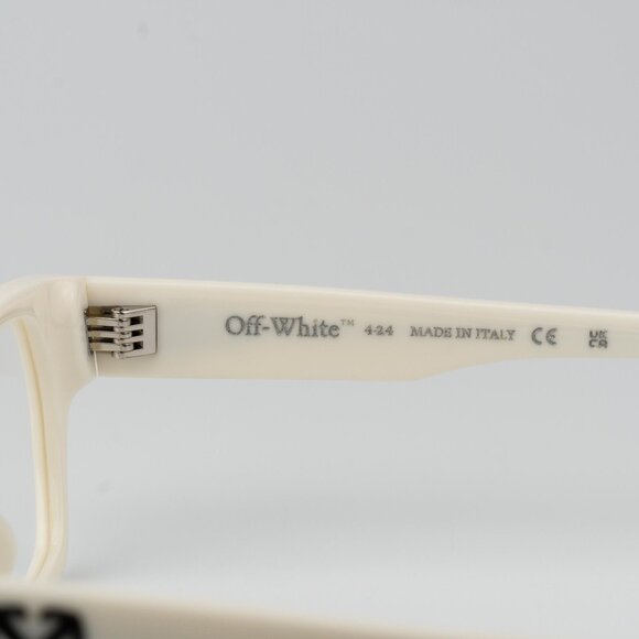 Off-White STYLE 7E Men Eyeglasses White Square OERJ07E STYLE 7E 0100 - Picture 8 of 10